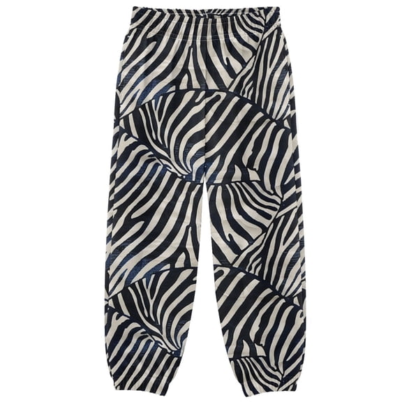 joogoo Zebra Pattern Boys' Sweatpants Jogger Pants 5-6Y