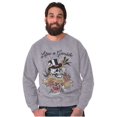 thumbnail image 5 of Life's A Gamble Skull Rose Tattoo Sweatshirt for Men or Women Brisco Brands L, 5 of 6