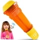 thumbnail image 1 of Micrófono Echo para niños y niños pequeños: micrófono de karaoke mágico vintage sin batería, juguete de amplificación de voz para cantar, logopedia y comunicación (naranja) Rojo Verde, 1 of 5
