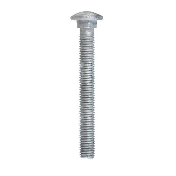 812621 0.5 x 4.5 in. Hot Dipped Galvanized Carriage Screw Bolt