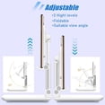 thumbnail image 3 of Soporte para teléfono celular, soporte para teléfono celular ajustable en altura con cojín de silicona para escritorio Soporte para teléfono celular totalmente plegable compatible con todos los teléf, 3 of 5