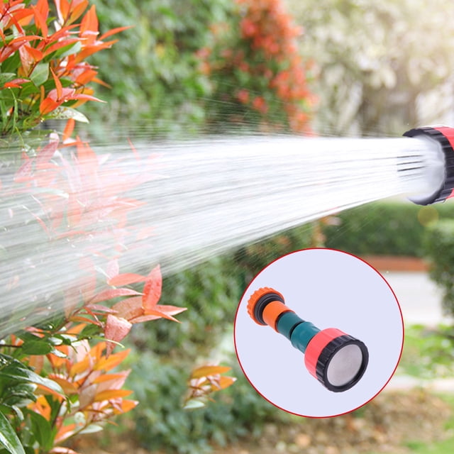 WEUVEB Gardening Hose Nozzle Water Sprinkler Multi Rubber 1 Set For Car Owners