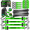 Green, variant on XSTRAP STANDARD Motorcycle Tie Down Strap (4 PK) 2,200 lb Break Strength 1" x 15 ft Ratchet Tie Down Straps Set, Soft Loop Ratchet Straps for Moving Appliances,Cargo Straps for Trucks, Black