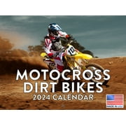 Motocross Dirt Bikes 2024 Wall Calendar Motocross Dirt Bikes Calendar 2024
