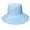 Blue, variant on Holzlrgus Bucket Hats for Women Wide Brim Summer Travel Packable Cotton Bucket Beach Sun Hat UPF 50+