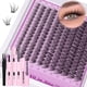 thumbnail image 1 of Kit de extensión de pestañas ALICE Natural Lash Clusters C Curl, 1 of 9