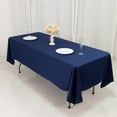 thumbnail image 2 of EfavormartFire Retardant 60"x102" Rectangle Scuba Polyester Tablecloth – Navy Blue, Wrinkle Free, Stain Resistant Table Cover, 2 of 4