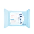 thumbnail image 1 of Toallitas humectantes Be Gone de maquillaje para el cuidado facial de Johnson (25), 1 of 5