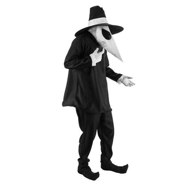 Costumes For All Occasions EL48103 Large-X-Large Spy Vs. Spy Black Spy Adult