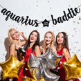 thumbnail image 4 of Banner Zatain Acuario Baddie Negro con Brillo 2,5 m, 4 of 7