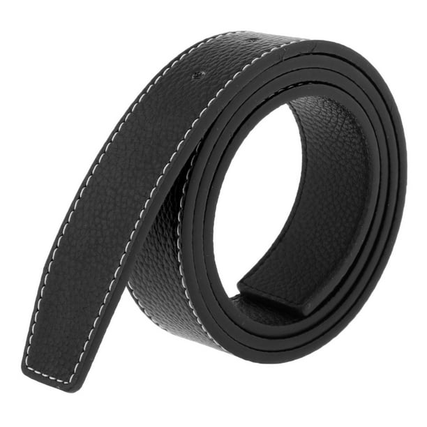 Leather belt without buckle deals