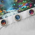 thumbnail image 4 of Manfei Rainbow Rustic Flowers Black Out Curtains,Waterfall Landscape Curtains Pack of 2 (42x63 Each),Beauty Natural Scenery Bedroom Curtains For Teens,Ultra Soft Home Decor, 4 of 6