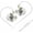 Silver with Mic, variant on CCA CRA in Ear Monitors Headphones Ultra-Thin Diaphragm Dynamic Driver Super Bass Clear Sound Earbuds Wired IEM Earphones with Detachable Cable for Singer Musician DJ Stage Church
