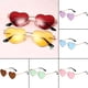 thumbnail image 2 of Polarized Heart Shape Sunglasses For Women Anti-glare Driving Glasses For WomenRed, 2 of 5