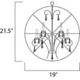 thumbnail image 3 of Maxim Lighting - Four Light Pendant - Orbit-Four Light Chandelier in Modern, 3 of 4