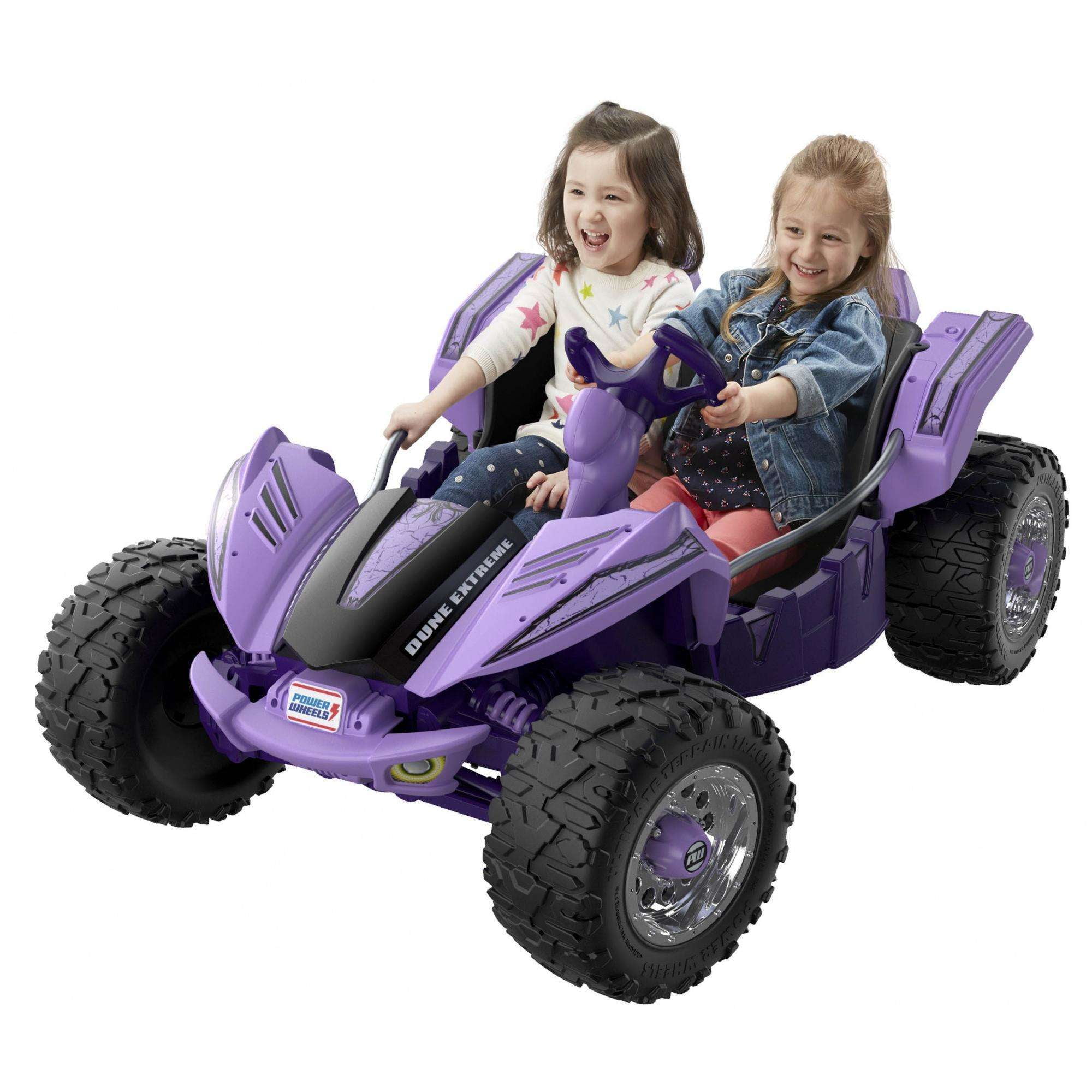 purple power wheels dune racer