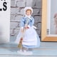 thumbnail image 4 of 1:12 Escala Muñeca De Cerámica De Porcelana En Miniatura, Modelo De Muñecas De Chef Y Sirviente, 3 Figuras De Acción Posibles, Muñecas De Casa De Muñecas Para Navidad,, 4 of 7