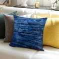 thumbnail image 3 of SHANXI Throw Pillow Covers Blue Smear Backdrop Cloth 24x24in, 3 of 5