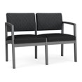 thumbnail image 1 of Lenox Steel Causeuse d'Attente pour Réception / Acier Charbon / Gris Foncé / Noir, 1 of 5