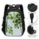 thumbnail image 3 of Balery Watercolor Green Leaves Mochila con carga USB para hombre y mujer - Mochila impermeable y antirrobo para laptop con puerto USB para viajes, trabajo, 3 of 7