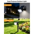 thumbnail image 4 of YULINKCO Solar LED Pathway Lights, Outdoor Waterproof Solar Garden Light, Bright LED Lighting for Walkway, Yard, and Driveway with Stake, Energy-efficient and Durable, 4 of 10