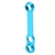 thumbnail image 5 of Llave de carrete de pesca de fundición DIY, llave de aleación de aluminio azul, herramienta de mantenimiento y reparación, 5 of 5