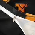 thumbnail image 4 of Castle Fairy Basketball Letter J Twin Duvet Cover, Sport Graffiti Splash Twin Bedding, Black Orange,Black Reversible,2pcs,1 Duvet Cover and 1 Pillowcase, 4 of 6