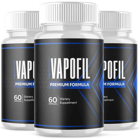 Vapofil Advanced Formula Pills All Natural Vitamin Supplement 180 Capsules