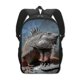 thumbnail image 1 of Mochila escolar Crested Gecko con dragón barbudo para adolescentes, niños, niñas, mascotas, reptil, lagarto, mochila Chil, 1 of 4
