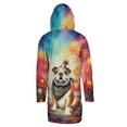 thumbnail image 2 of Hello 2025 Bulldog Celebrates Happy New Year Firework Balloon All Over Print 3D Hooded Duffle Toggle Coat Dog Lover Gifts Idea - 02024, 2 of 6
