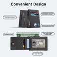 thumbnail image 2 of Monedero plegable, delgado, de aluminio, con bloqueo RFID, 2 of 6