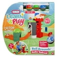 Little Tikes Learn & Play Roll Arounds Rollin' Railroad, Toy Train Playset for Toddlers Ages 18