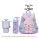 thumbnail image 3 of Mochila de estudio para niños Smiggle de Australia auténtica, material de oficina para estudiantes, bolsa para el almuerzo, caja para lápices, taza de agua, mochila de anime, regalo, 3 of 5