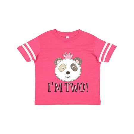 

Inktastic 2nd Birthday Panda 2 Year Old Girl Gift Toddler Toddler Girl T-Shirt