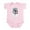Petal Pink, variant on CafePress - IWI SKY HIGH Body Suit - Baby Light Bodysuit, Size Newborn - 24 Months