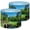Color 2, variant on Linen Drum Lampshades Scenic Golf Course Curved River Vibrant Fall Foliage 13"x13"x10" Light Shade for Table Lamps Floor Lamp Shades Lampshade Replacement Assembly Required