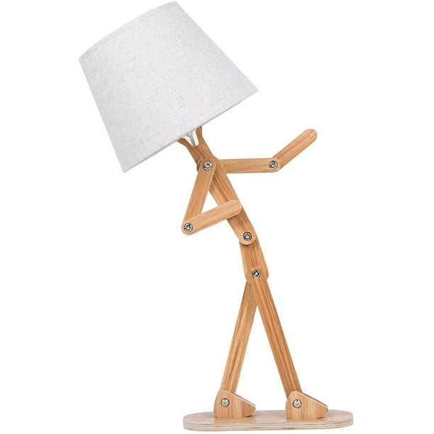 Novelty Cool DIY Desk Lamp for Kids Bedroom Adjustable Beside Table