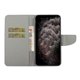 thumbnail image 5 of Funda de piel con estampado pintado para iPhone 13 Mini, tres gatos, 5 of 5
