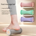 thumbnail image 5 of Rueda de Masaje de Pies con Pelota de Fascia para Yoga, Rodillo de Dragado de Tendones del Pie, Rueda de Masaje de Pies Multifuncional, Color, 5 of 5
