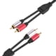 thumbnail image 5 of Injueey Cable adaptador RCA Doble blindaje Extensor de extensión de audio antiinterferencias Cables de audio/vídeo, 5 of 6