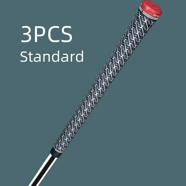 13 Pcs/Ensemble Poignées en Caoutchouc pour Club de Golf Haute Performance - Traction Tout Temps & Absorption des Chocs 3 Pcs Standard