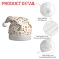 thumbnail image 4 of Balery Happy Easter Pattern Santa Hat Christmas Hat Funny Christmas Hat Christmas Knitted Beanie Hat For Men Women Adult, 4 of 6