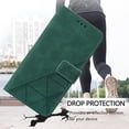 thumbnail image 6 of Wallet Case for iPhone 16 Plus Case Leather with Kickstand Card Slots Phone Case,Durable Magnetic Closure Shockproof Protective Cover for iPhone 16 Plus 6.7 inch Green YBS, 6 of 17