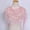 Pink, variant on Fgnfyis Elegant Floral Lace Tassel Wrap Shawl Sheer Scarf for Women Beige One Size