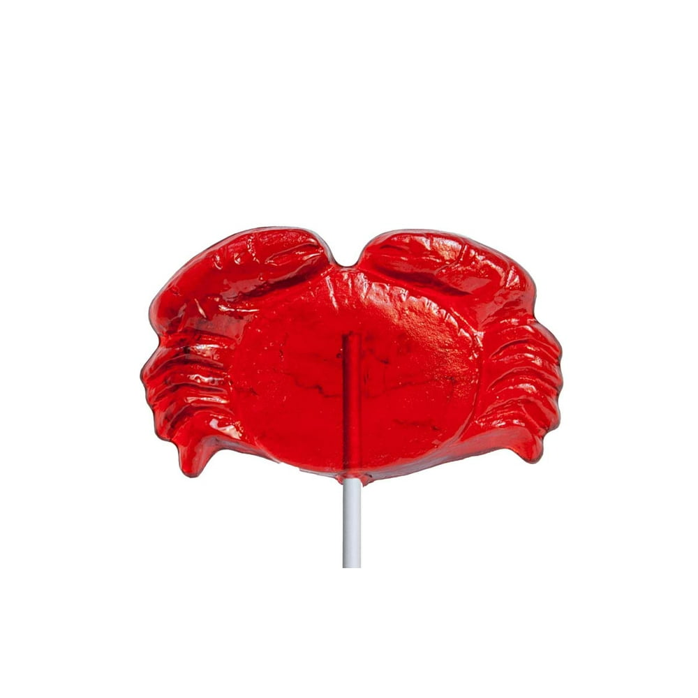 Crab Shaped Lollipop 24 Count