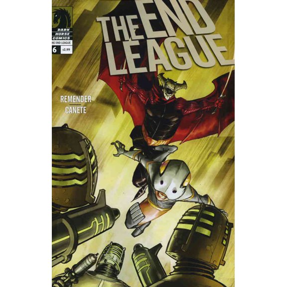 End League, The #6 VF ; Dark Horse Comic Book