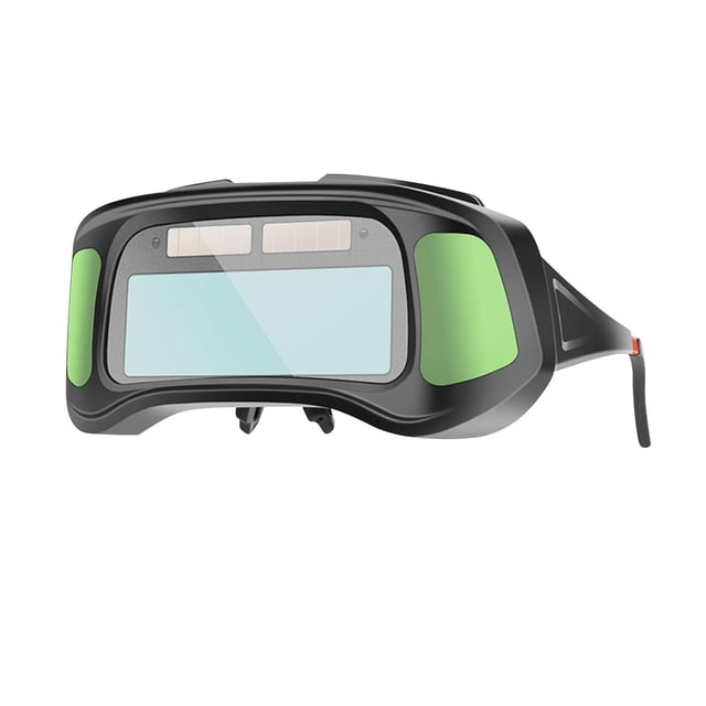 Dispositivo de soldadura,Gafas de soldadura con oscurecimiento automático y energía solar,Gafas para soldador Color verdadero con atenuación automática,Gafas protectoras para soldadura