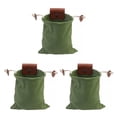 thumbnail image 2 of Greeniant Bolsa de forraje PU Lona Fruta Picking Cordón Bolsa Llaves Camping Regalos Cinturones Pantalones Verde oscuro Type1 NO1, 2 of 6