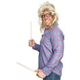 thumbnail image 6 of Garth SNL Character Halloween Cosplay Button Down Flannel Costume Shirt, 6 of 7