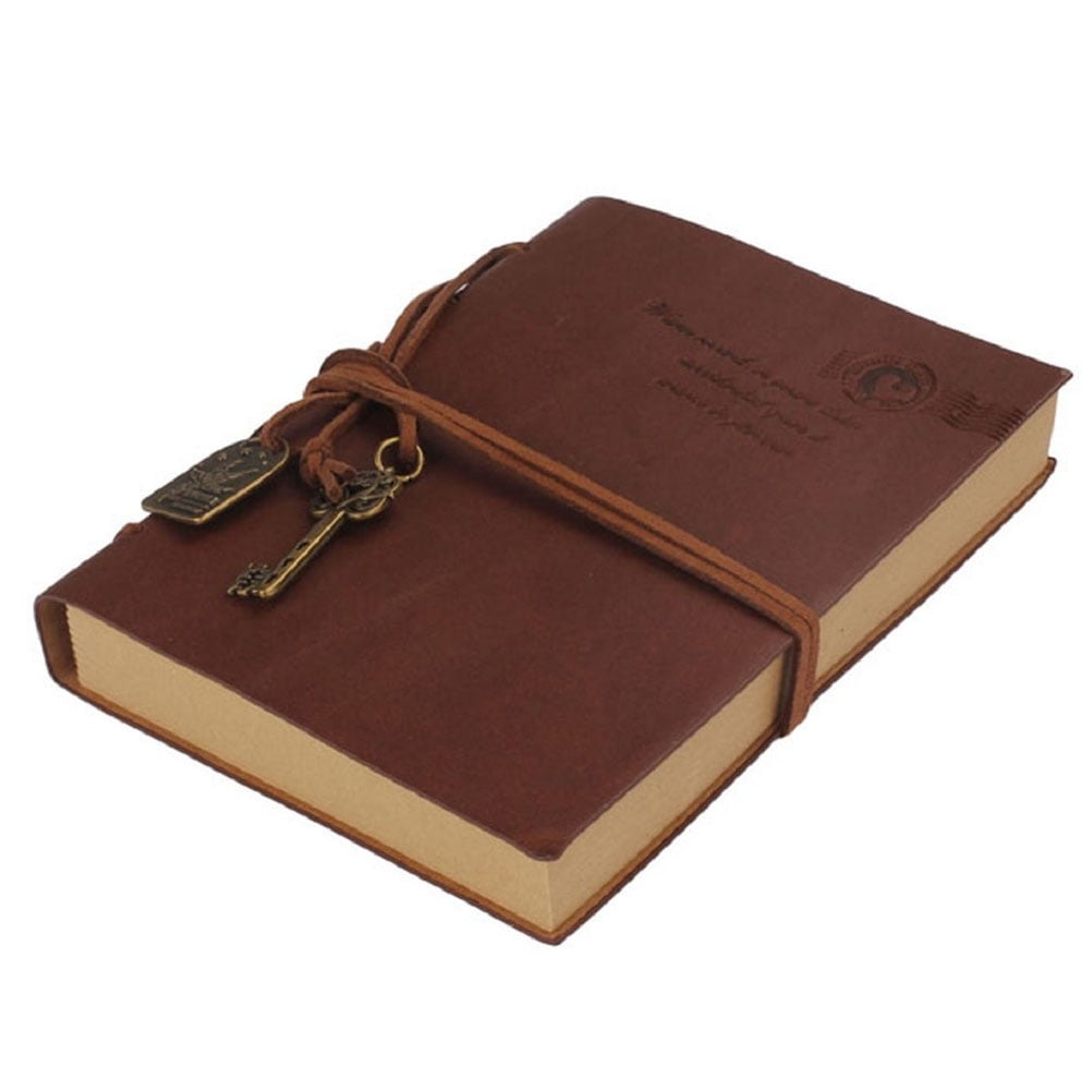 Notepad Notebook Diary Classic Vintage Retro Leather Journal Travel Notebook 